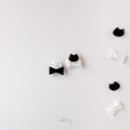 Luna Earrings - Cat & Ribbon Studs