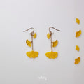 Ginkgo Leaves Earrings - Fall