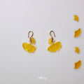 Ginkgo Leaves Earrings - Autumn