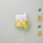Botanic Hair Clip - Yellow